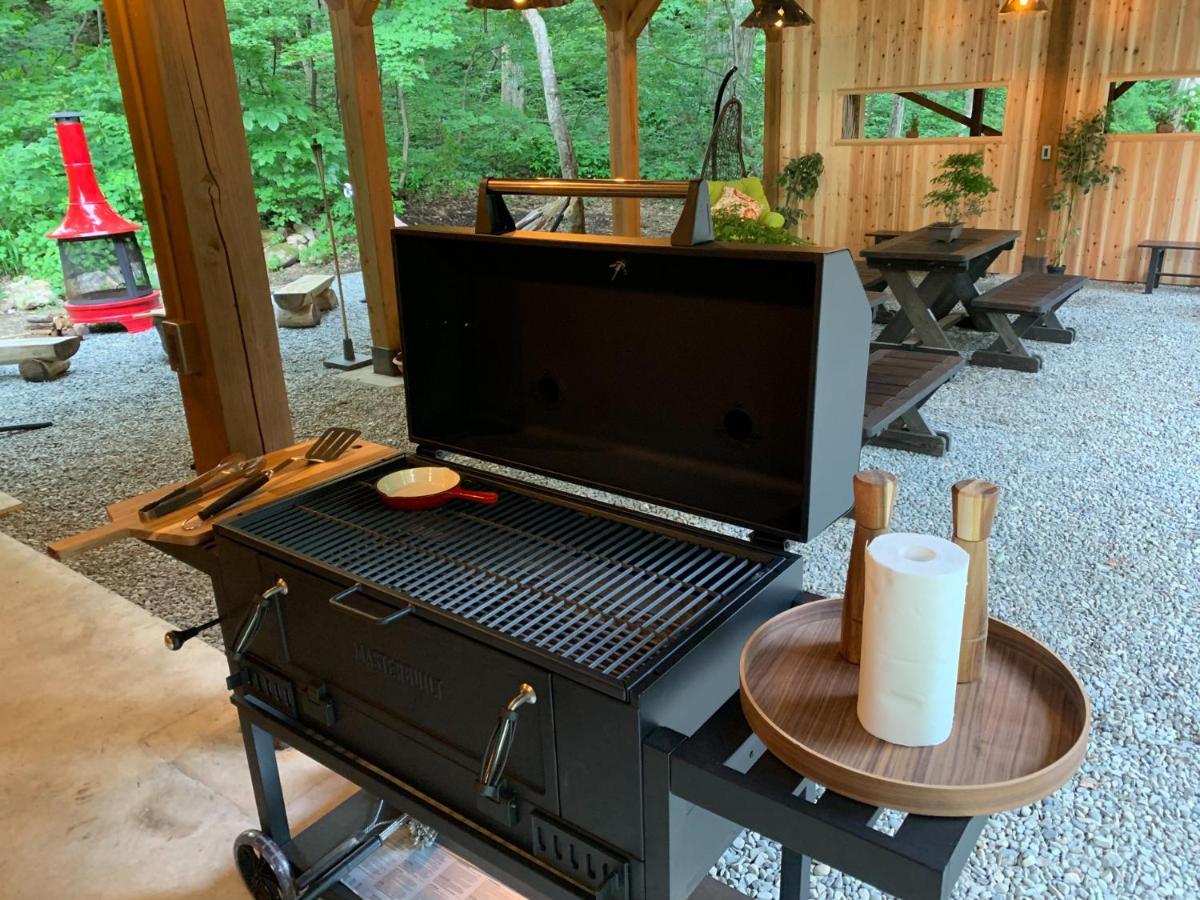 Kizuna Lodge & Bbq Centre 白马村 外观 照片