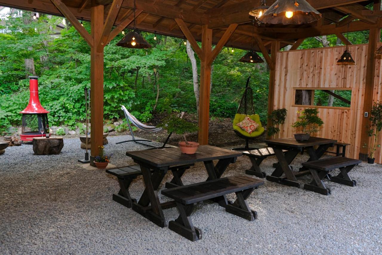 Kizuna Lodge & Bbq Centre 白马村 外观 照片